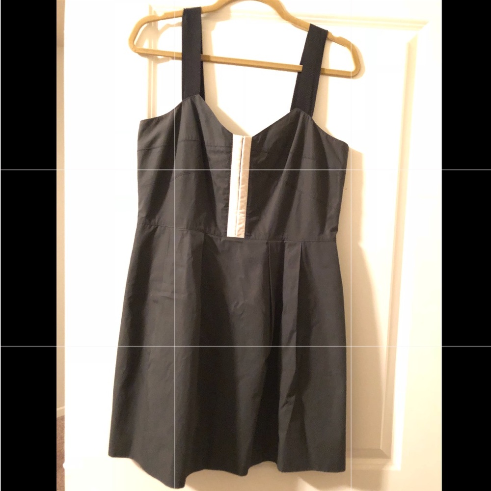 JCREW almost black dress
